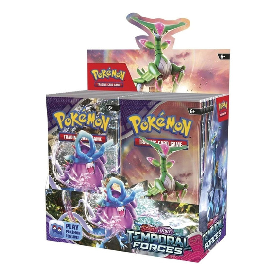 Pokemon Card Game Temporal Forces Booster Box C/36 Sobres