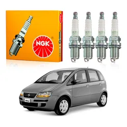  Jogo Velas Ngk Idea 1.4 8v 2005 A 2011