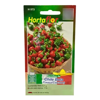 Semilla De Chile Bola (canica/cascabel) Hortaflor