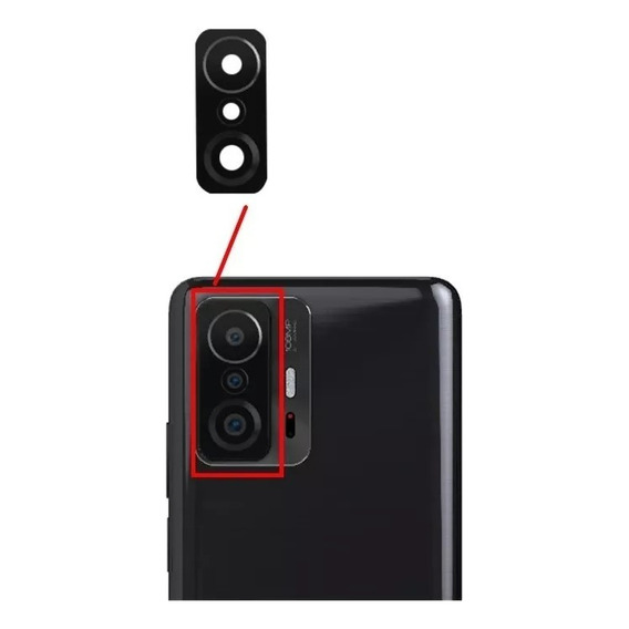 Vidrio Lente Protector Repuesto Camara Para Xiaomi Mi 11t