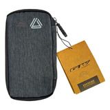 Estuche Portacelular Gw Forever Billetera Ruta/ Mtb Color Gris Oscuro