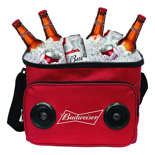 Budweiser - Altavoz Portatil Con Bluetooth Con Altavoces In