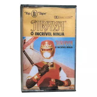 Jiraya O Incrível Ninja Top Tape K7-cassete