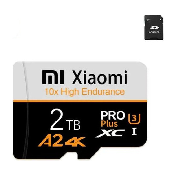 Tarjeta De Memoria Micro Sd Xiaomi 2 Tb Clase A2