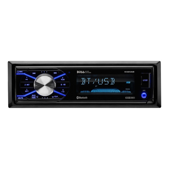 Radio para auto Boss Audio Systems 632UAB con USB, bluetooth y lector de tarjeta SD