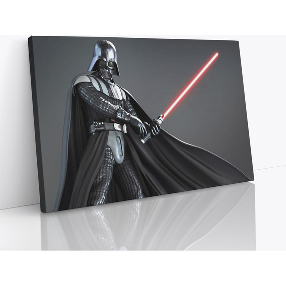 Cuadro Canvas Premium Star Wars, Darth Vader, Halcon 75x50