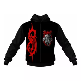 Campera Slipknot Nu Metal Bandas Fullprint Frente Y Espalda