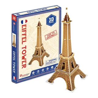 Rompecabezas 3d Torre Eiffel - 20 Piezas 3d Puzzle