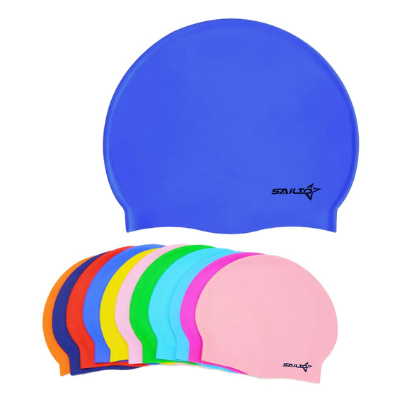 Gorra Natación Pro Silicona Piscina Adulto Y Niño - Sportex