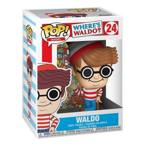 Funko Pop Books: Where's Waldo - Waldo