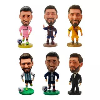 6 Figuras Lionel Messi Barcelona Argentina Y Flus