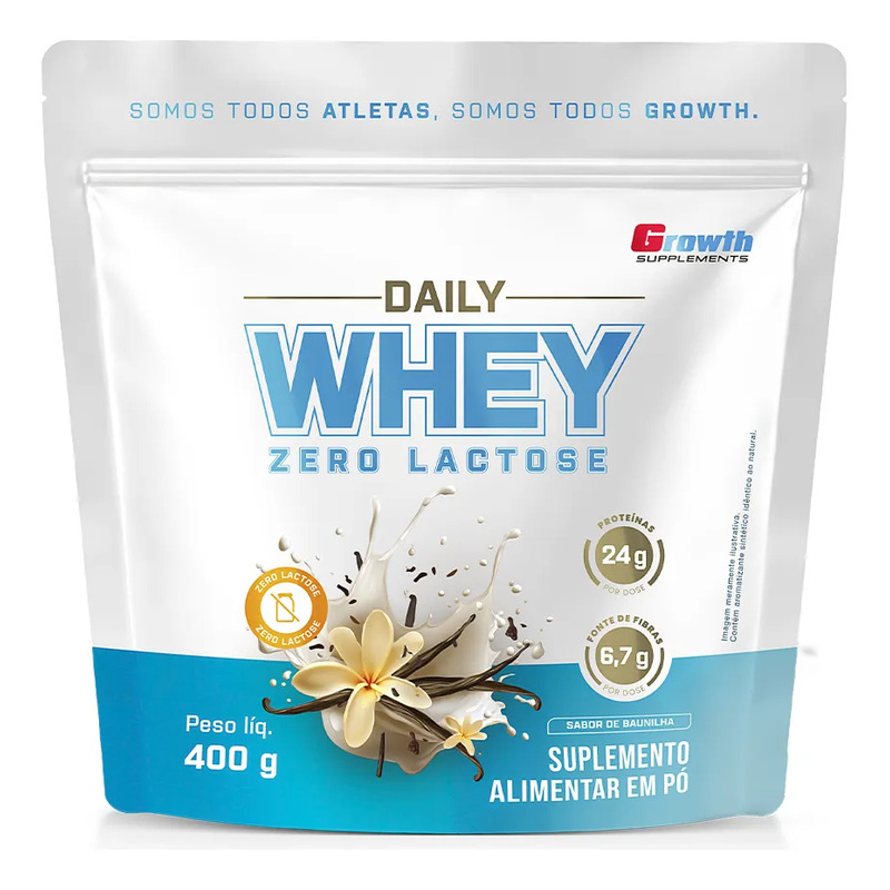 Daily Whey Protein Zero Lactose 400g Daily Whey Protein Zero Lactose 400g