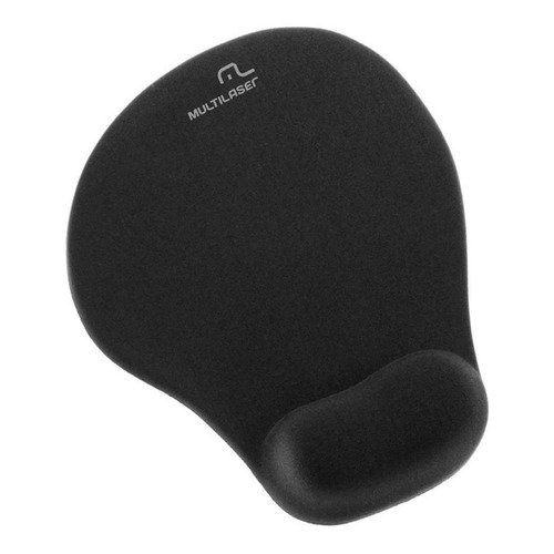 Mouse Pad Multilaser AC021 de goma s 16.5mm x 20mm x 2mm negro