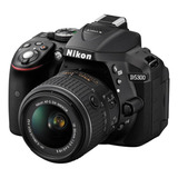 Nikon Kit D5300 + Lente 18-55mm? ?vr Dslr Color,, Negro