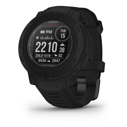 Reloj Smartwatch Instinct 2 Solar Edición Tactical Tracback Color de la caja Coyote tan Color del bisel Negro