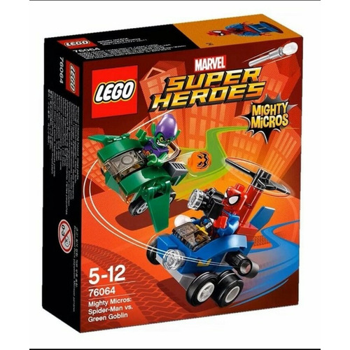 Todobloques Lego 76064 Heroes Spíderman Vs Duende Verde