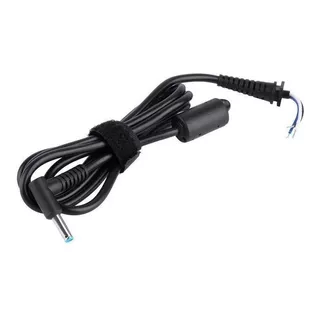 Cable Ficha Plug In Cargador Notebook Hp Pin Azul 4.5 X 3 Mm