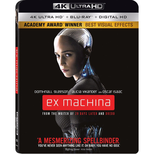 4k Ultra Hd + Blu-ray Ex Machina