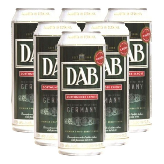 Cerveza Dab 500 Ml X 6 Unidades