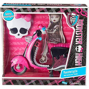 Veículo Monster High Monstercycle Moto Rádio Controle Candid