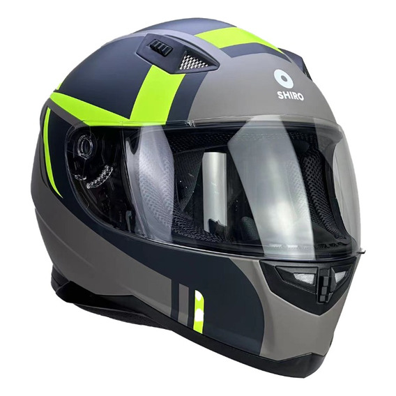 Casco Moto Integral Shiro Sh-881 Archer Gris Mate