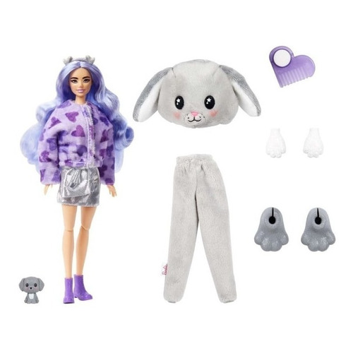 Barbie Cutie reveal muñeca perrito Mattel HHG21