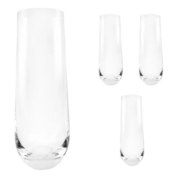 Set Vasos De Champaña *4 295ml