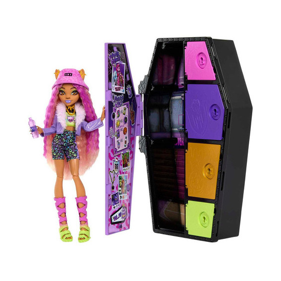 Monster High Muñeca Skulltimates Clawdeen