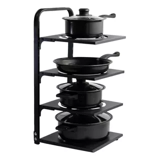 Archy Organizador De Ollas Sartenes Cocina Estante 4 Repisas