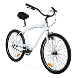 Bicicleta De Paseo Top Mega Rambler R26 Acero 1 Vel Playera