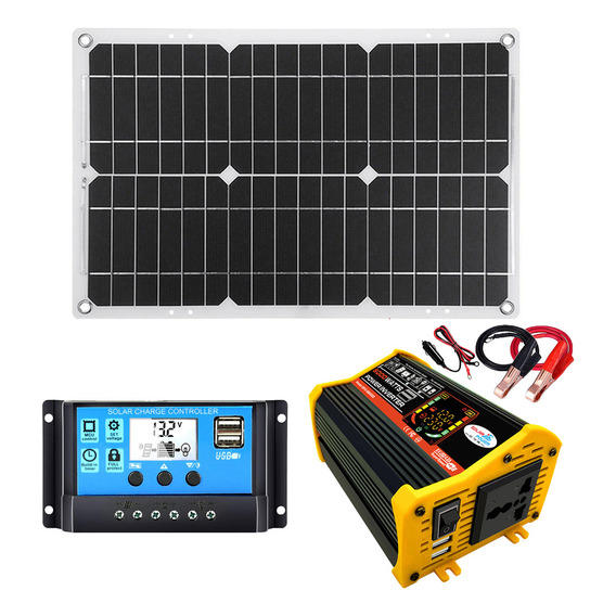 S Panel Solar Inverter Smart De 110 V/220 V+controlador De S