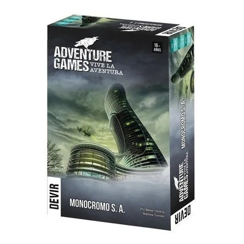 Adventure Games Monocromo Sa - Juego De Mesa - Devir