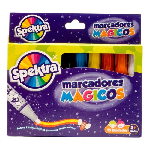 Marcadores Mágicos Spektra X 10 Colores