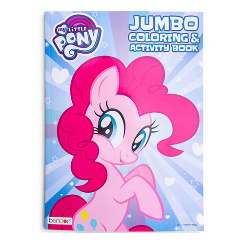 Libreta Cuaderno Colorear My Little Pony Bendon