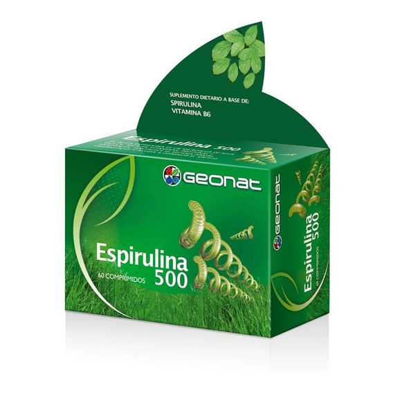 Geonat Espirulina 500 X 60 Comprimidos