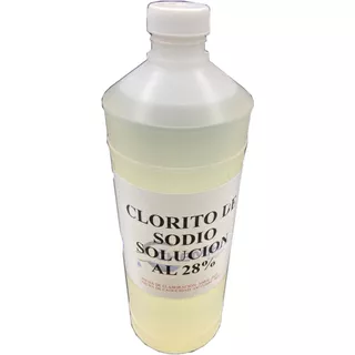 Sol. Clorhid. Al 4% De 1lt Con Clorito De Sodio 28% 1 Lt