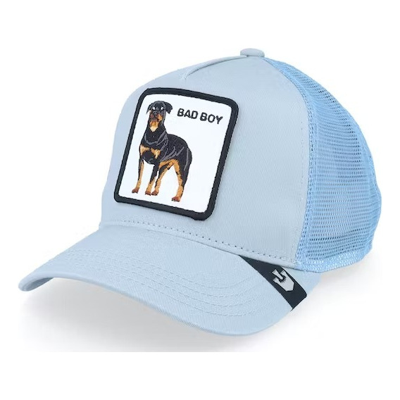 Gorra Goorin Bros Bad Boy Azul Cielo Rottweiler Original