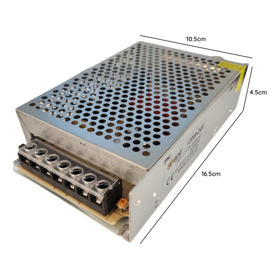 Fuente De Poder 24v 5a 120w Cinta Foco Cámaras Switching