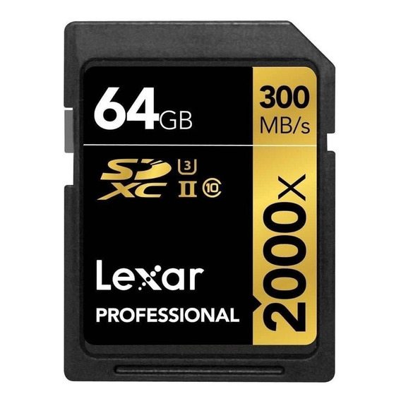 Tarjeta de memoria Lexar LSD64GCRB-2000R  Professional 2000x 64GB