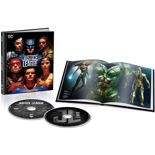 Liga De La Justicia Digibook Dc Comics Pelicula Blu-ray +dvd