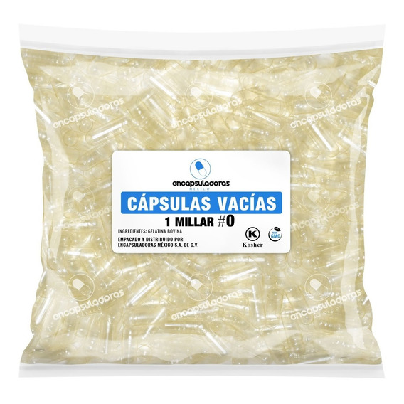 Capsulas Vacias #0 Millar, Transparente 