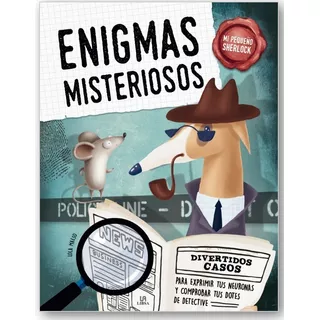 Libros Infantiles: Enigmas Misteriosos  Mi Pequeño Sherlock