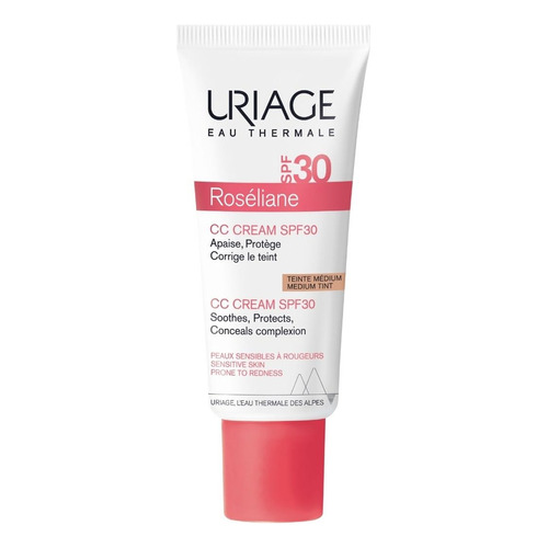 Roséliane Cc Cream Spf30 40ml De Uriage Momento de aplicación Día Tipo de piel Pieles sensibles con tendencia a rojeces y rosácea