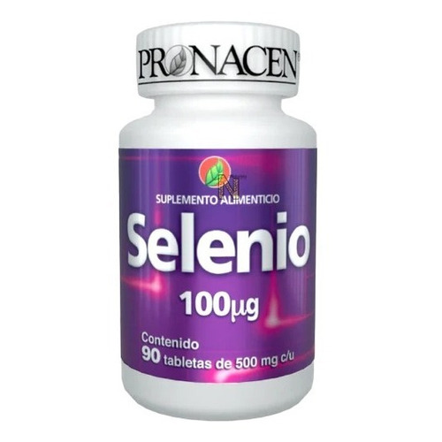 Selenio (90 Tabletas) Pronacen Sabor Sin sabor