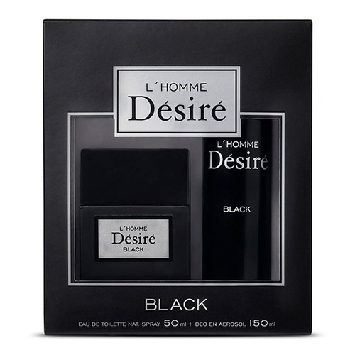 Set Desire Black Eau De Toilette 50 Ml. + Deo Aerosol