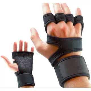 Guantes Para Gym Gimnasio Con Muñequera Ajustable.