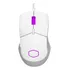 Mouse Cooler Master Mm310 Alámbrico 12.000dpi Blanco Rgb Color Blanco Mate