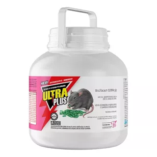 Ultra Plus Veneno Ratas Cebo Granulado X 1 Kg