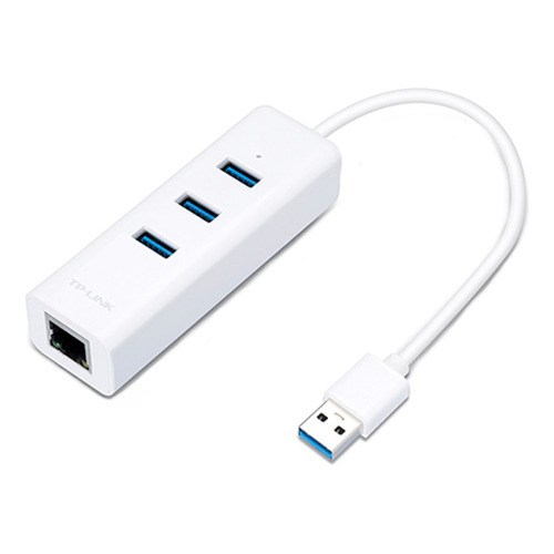 Tp-link, Hub Usb 3.0 2en1: 3 Usb + 1 Ethernet Gigabit, Ue330