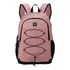 Mochila Liceal Estudiante Aoking Xn3303-5 Color Rosa Diseño de la tela Liso